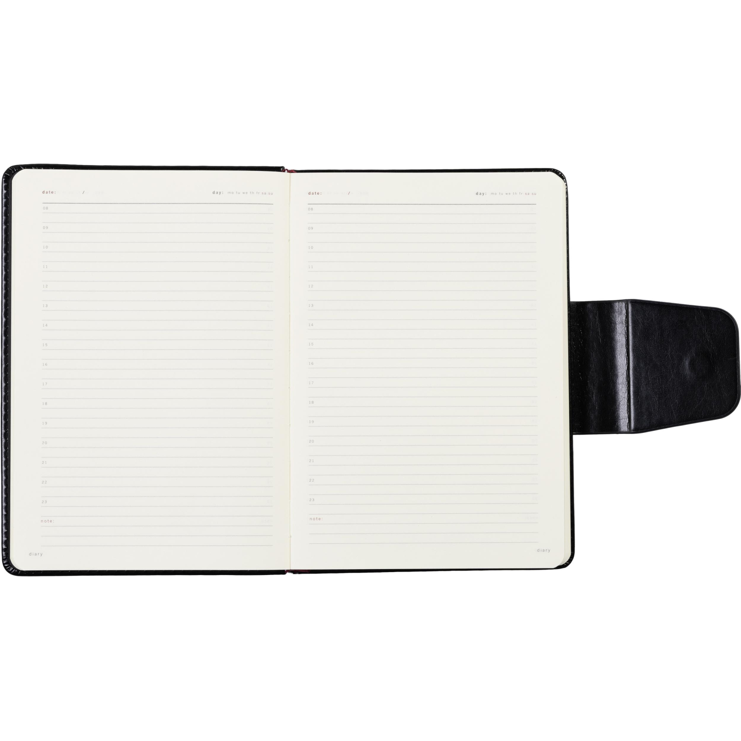 Ежедневник недатированный A5, Prestige черный, 160 л. 3-352/01 Ежедневник недатированный A5, Prestige черный, 160 л. 3-352/01 - фото 12