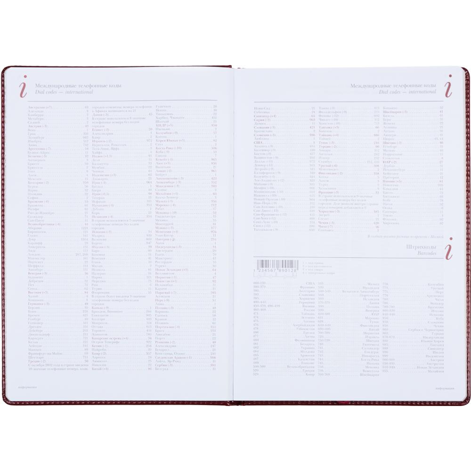 Ежедневник недатированный ,А4,,136л,Sidney Nebraskaбордо 3-539/01 Ежедневник недатированный ,А4,,136л,Sidney Nebraskaбордо 3-539/01 - фото 3