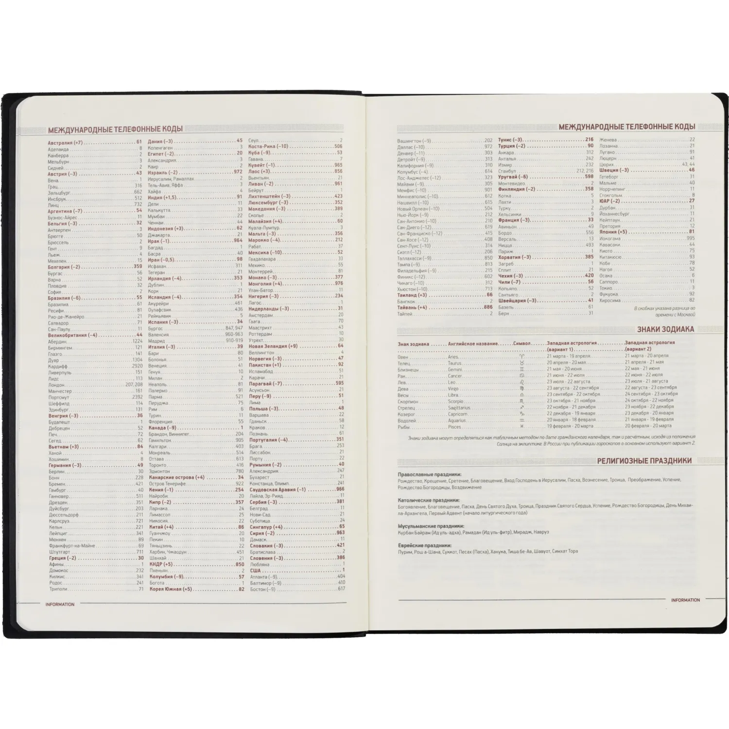 Ежедневник недатированный A5, Trend черный, 136 л. 3-516/01 - фото 13