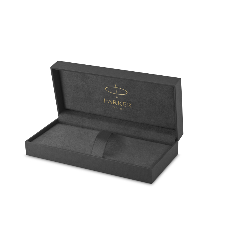 Ручка шариковая PARKER "Sonnet Core Stainless Steel GT", корпус серебро, позолота, черная, 1931507 - фото 6