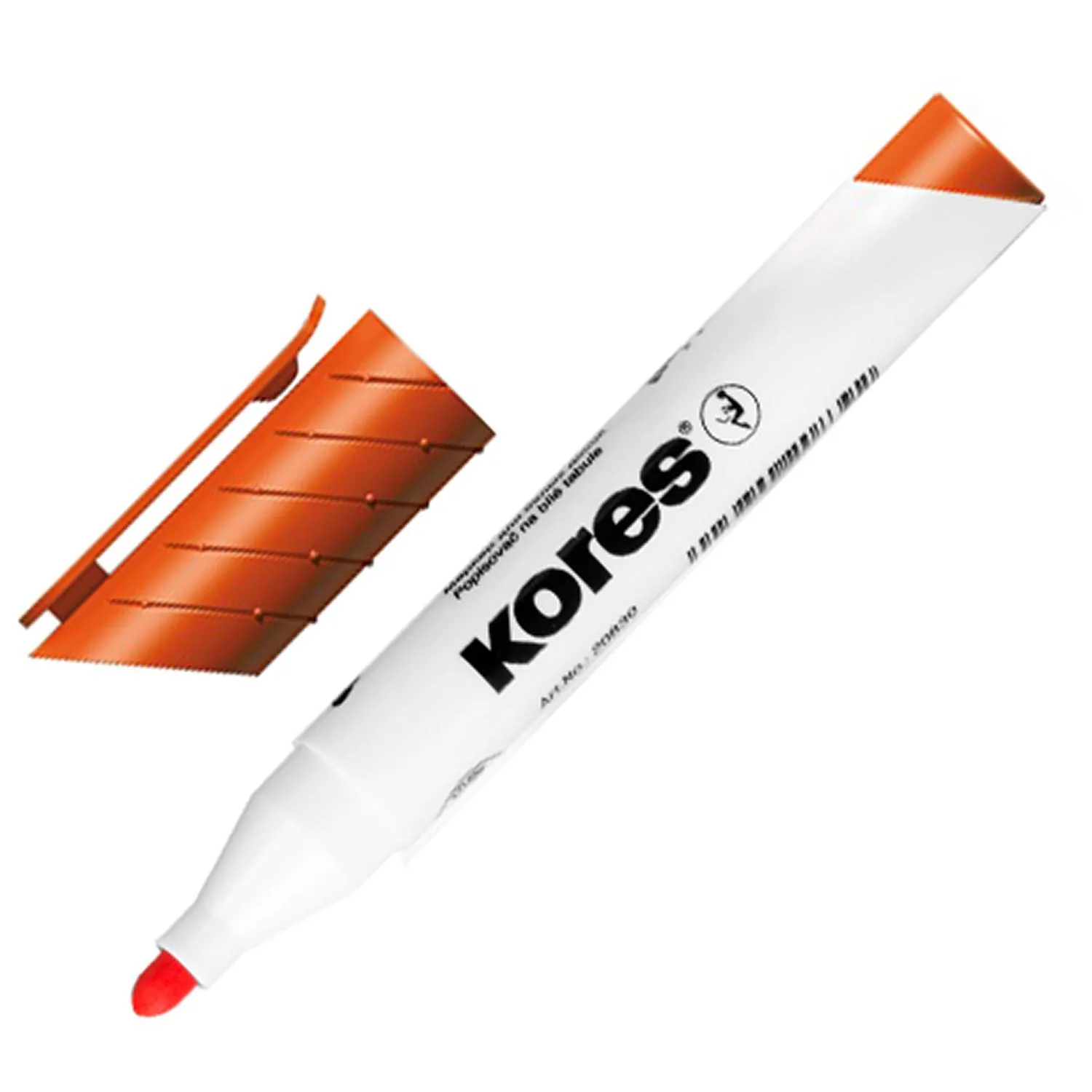 Набор маркеров для белых досок KORES 3мм 10шт/уп 20800 - фото 2