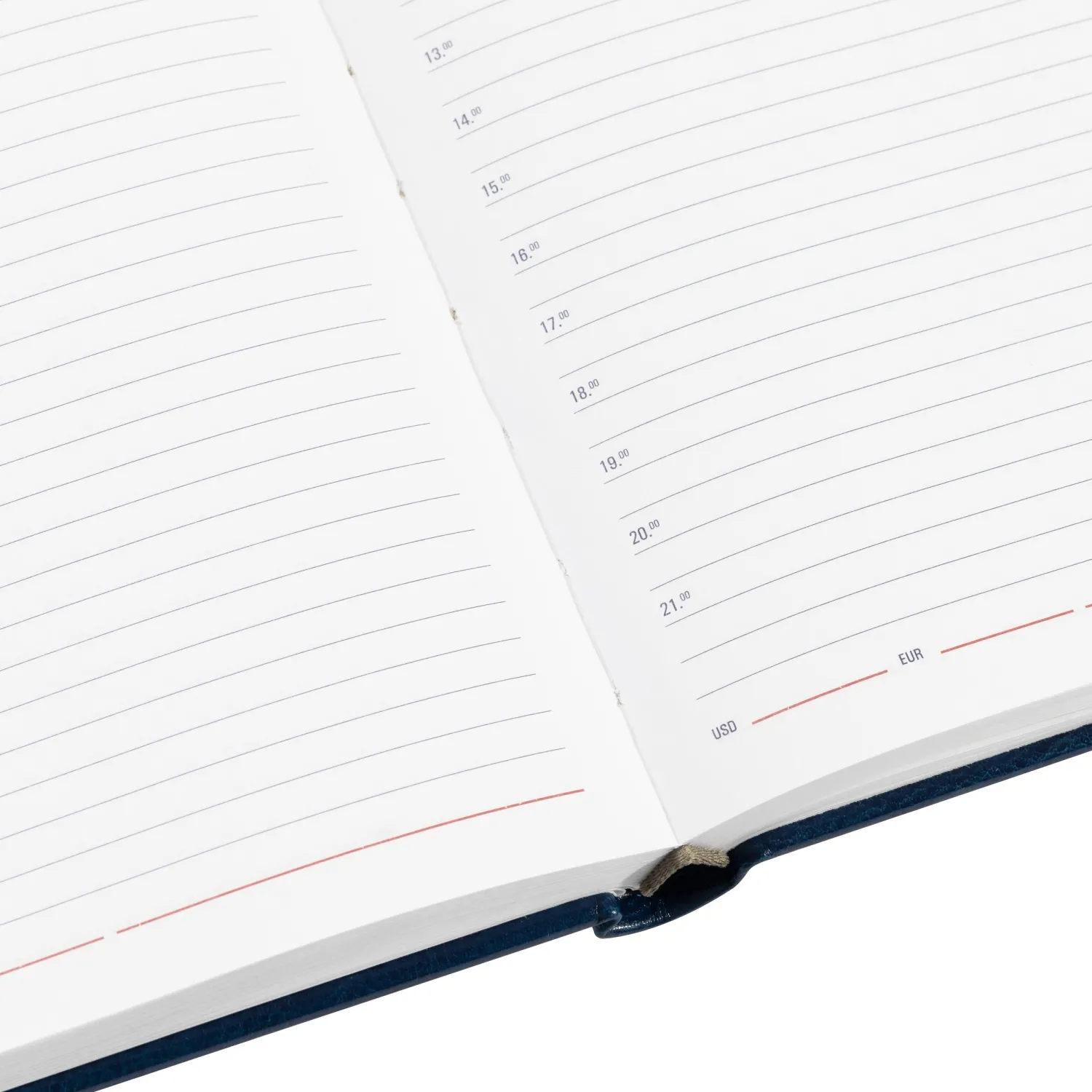 Ежедневник недатированный синий,А5,143х210мм,180л,ATTACHE MAGNET - фото 23