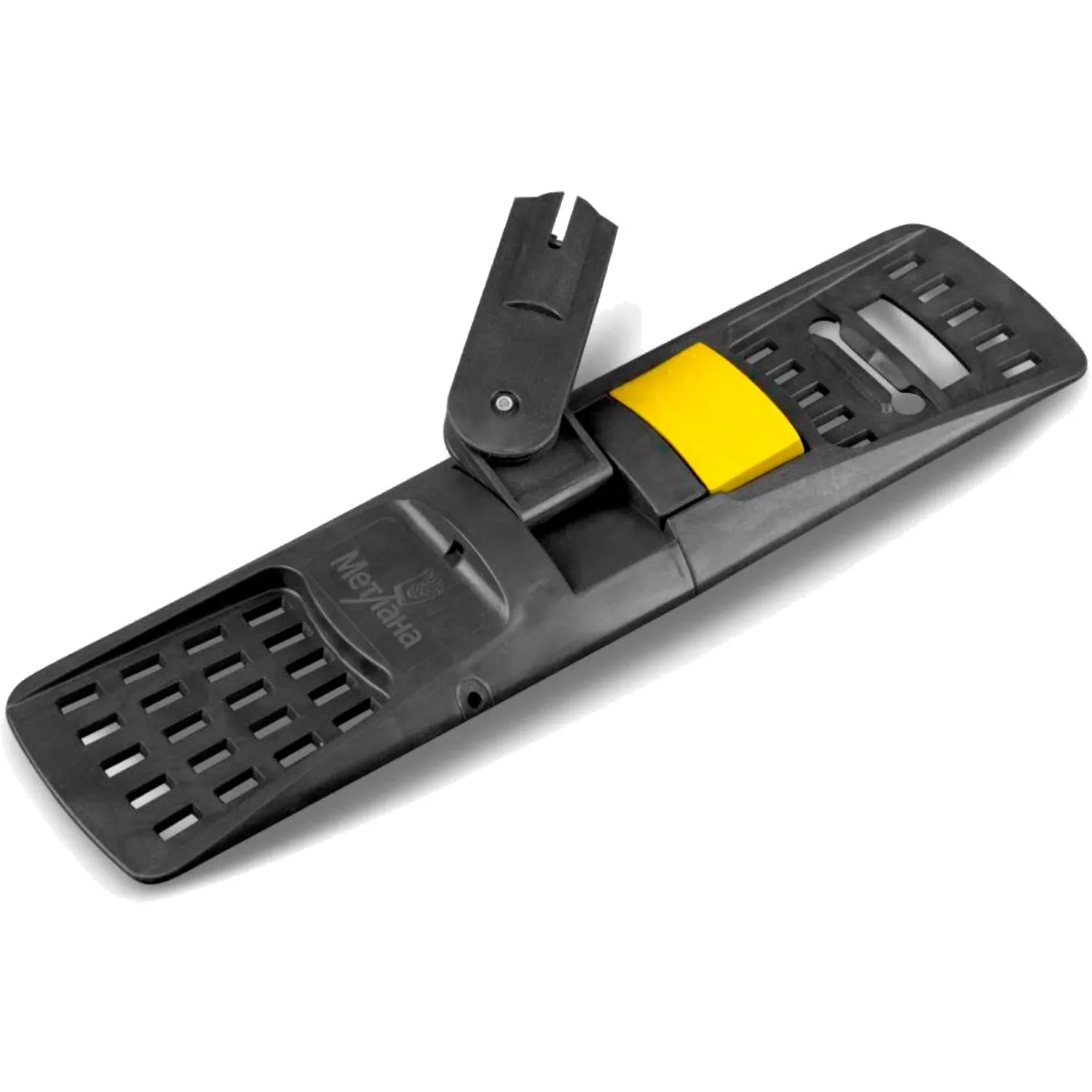 Держатель МОПа Метлана 40см серый, желтая кнопка(к арт.694290) - фото 1