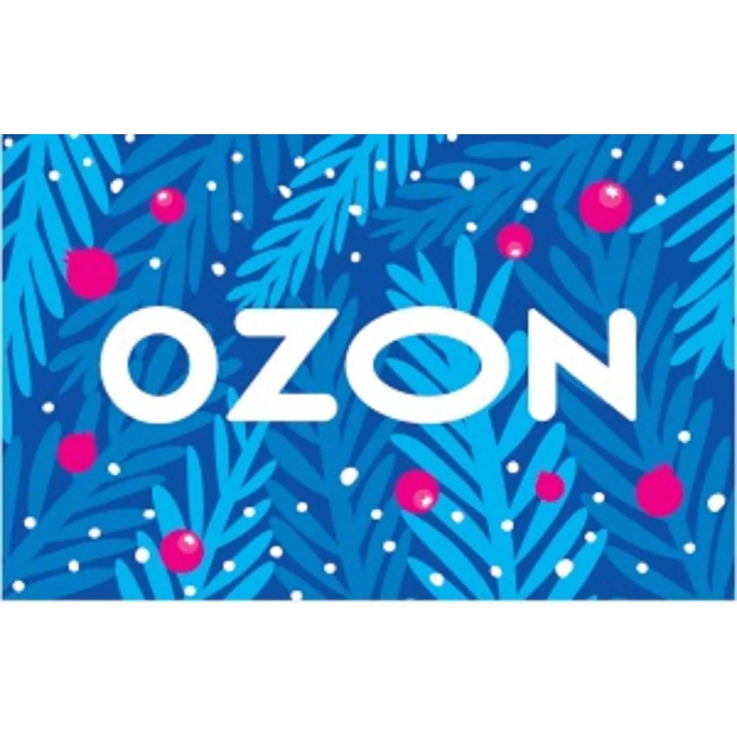 Карта подарочная Ozon 3000р - фото 3