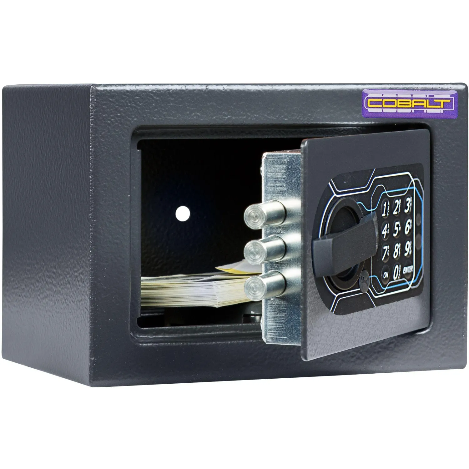 Сейф COBALT RUS-14 EL мебельный, электр.замок - фото 2