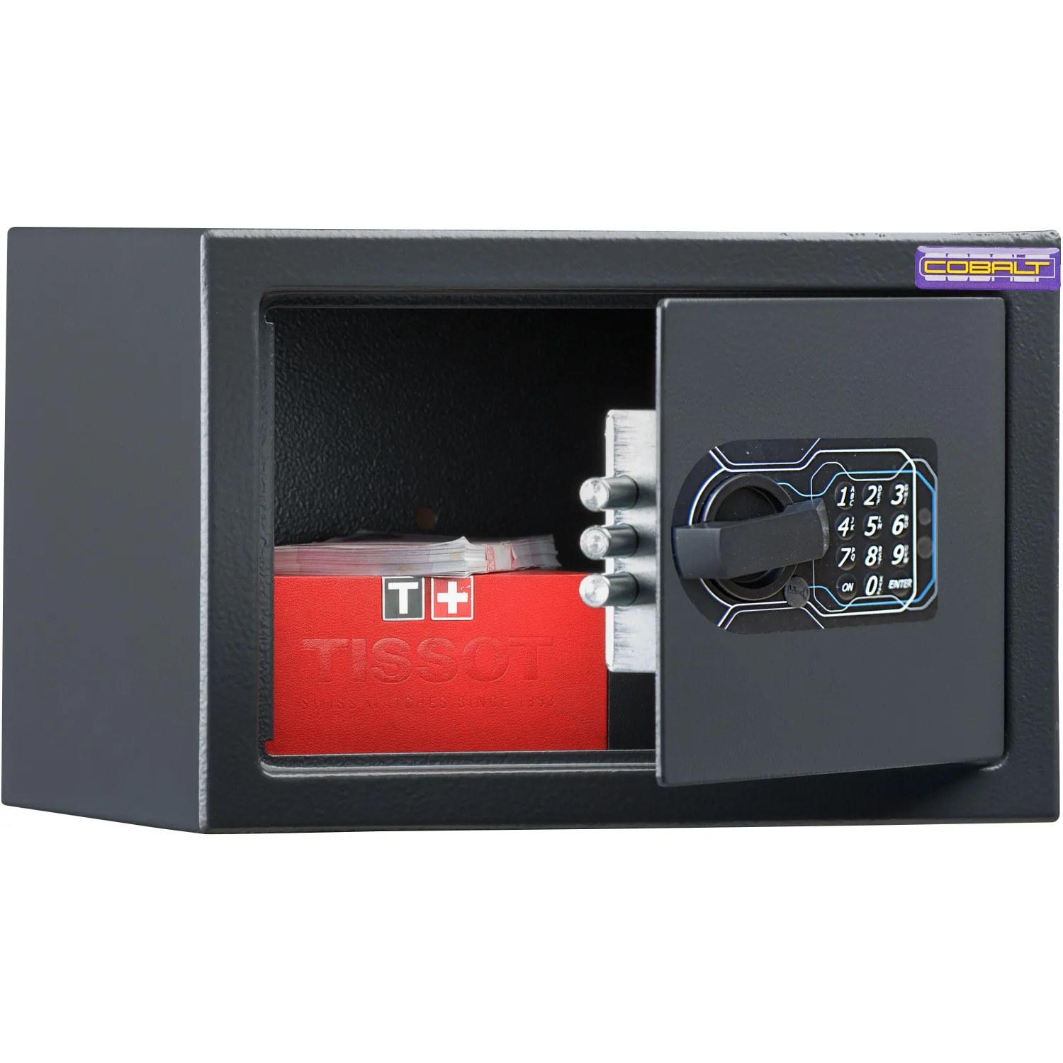 Сейф COBALT RUS-20 EL мебельный, электр.замок - фото 2