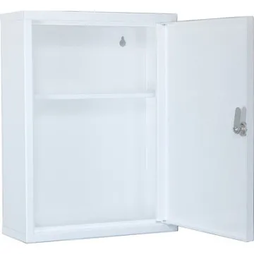 Аптечка металлическая Мн АУ-1 белая, ключ.замок, 300х120х400 - фото 1