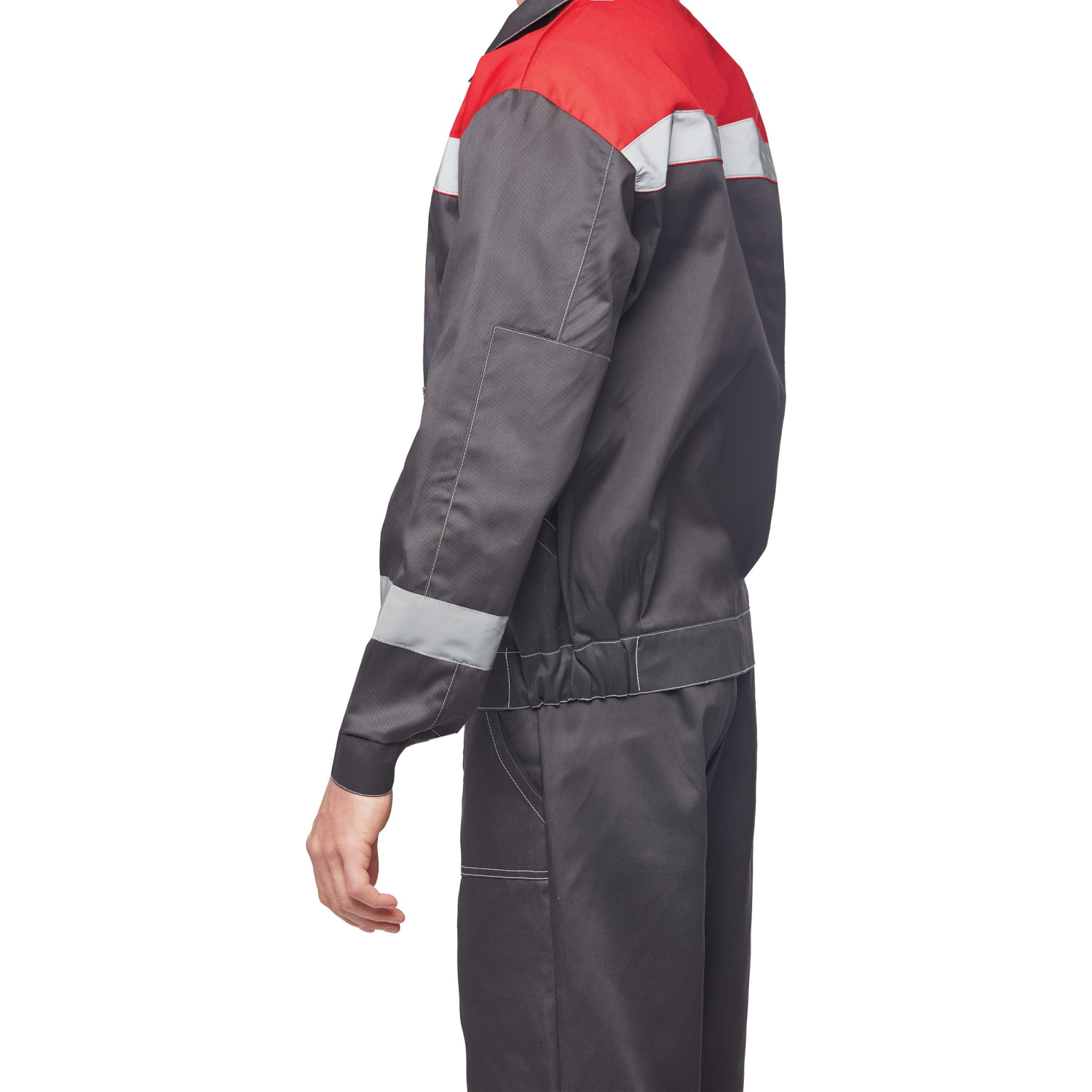 Костюм летний муж. Л20-КБР сер/красн (р.52-54) 182-188 (Арсенал-СП) - фото 5