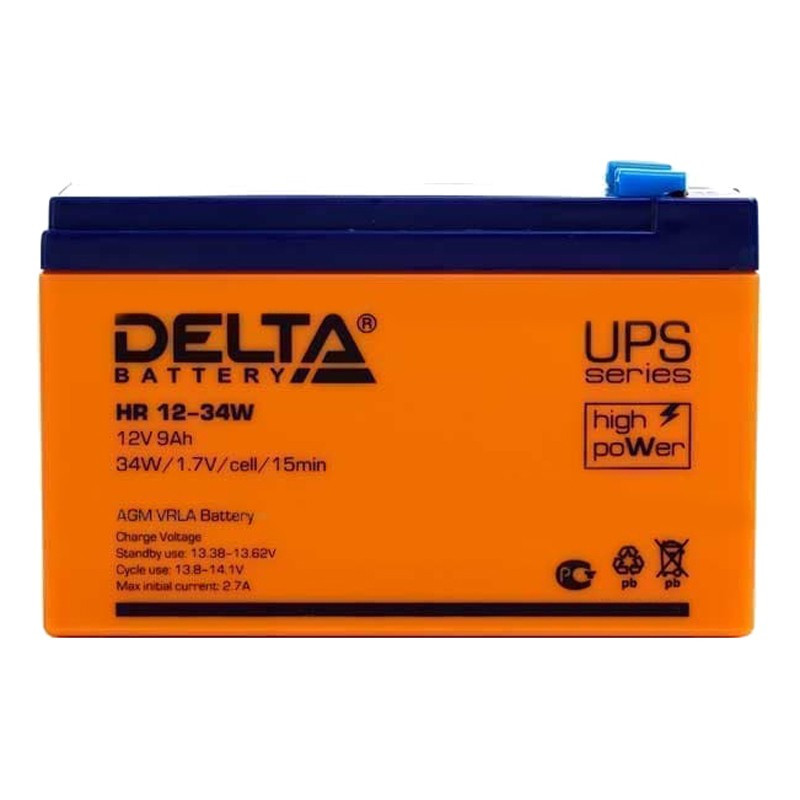 Батарея для ИБП Delta HR 12-34W (12V/9Ah) - фото 3