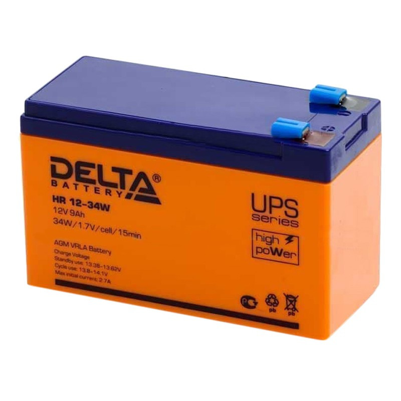 Батарея для ИБП Delta HR 12-34W (12V/9Ah) - фото 4