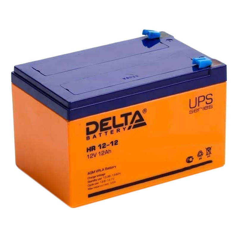 Батарея для ИБП Delta HR 12-12X/12-12 (12V/12Ah) - фото 2