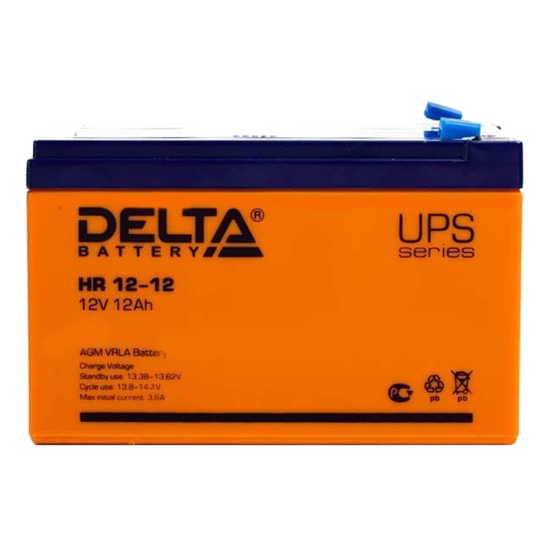 Батарея для ИБП Delta HR 12-12X/12-12 (12V/12Ah) - фото 3