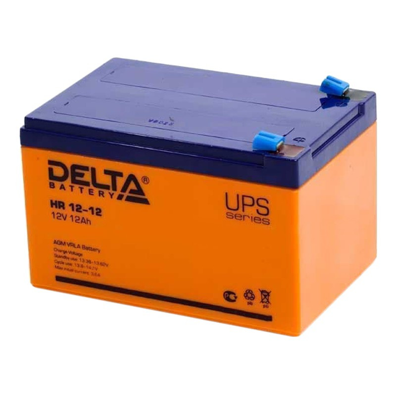 Батарея для ИБП Delta HR 12-12X/12-12 (12V/12Ah) - фото 4