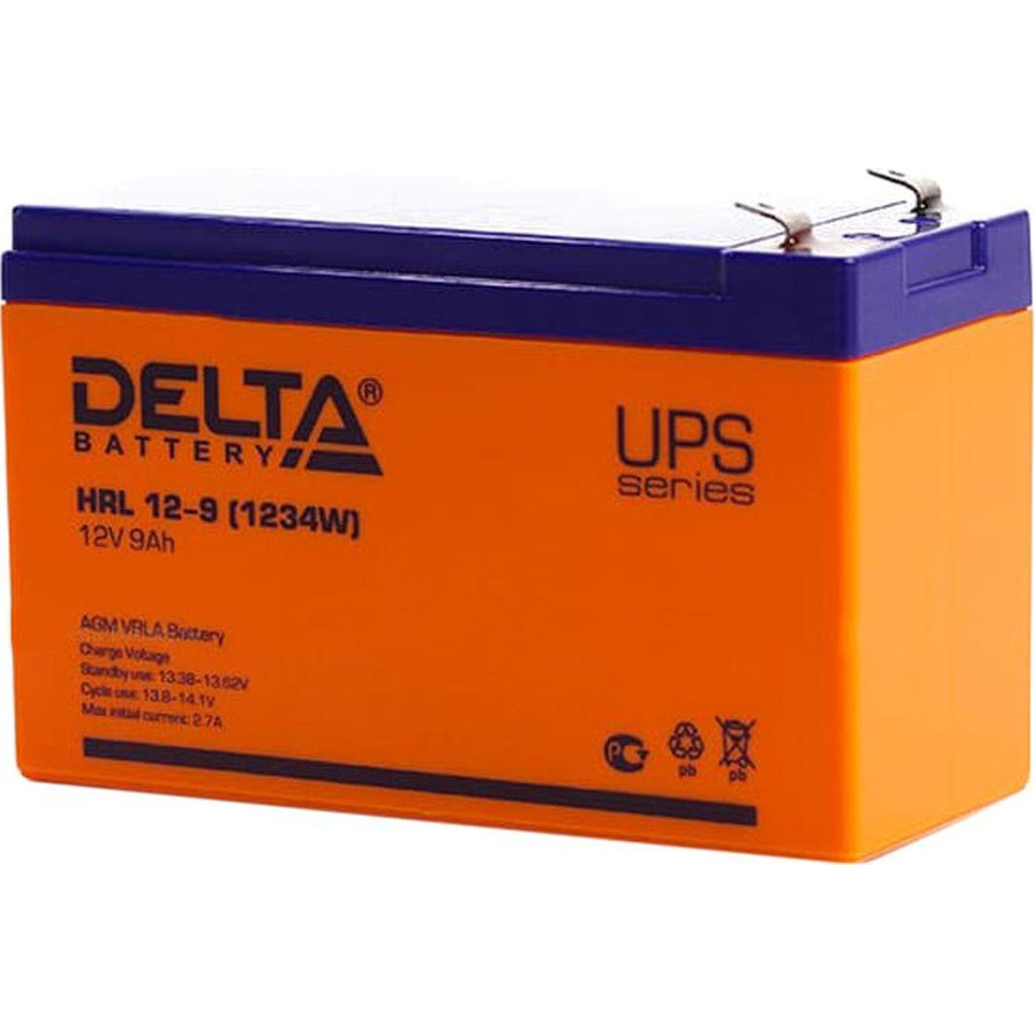 Батарея для ИБП Delta HRL 12-9/12-9X (12V/9Ah) - фото 3