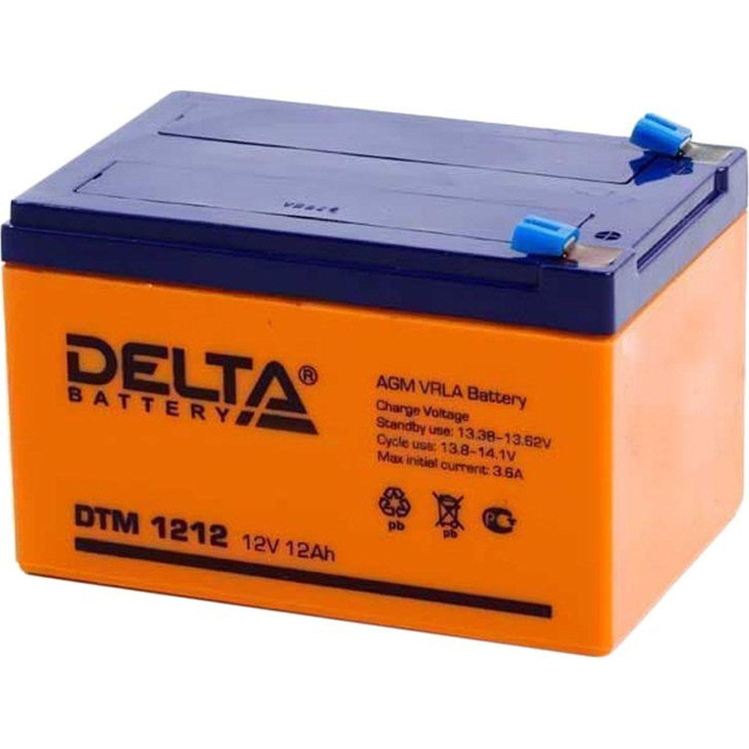 Батарея для ИБП Delta DTM 1212 (12V/12Ah)_D_K - фото 3