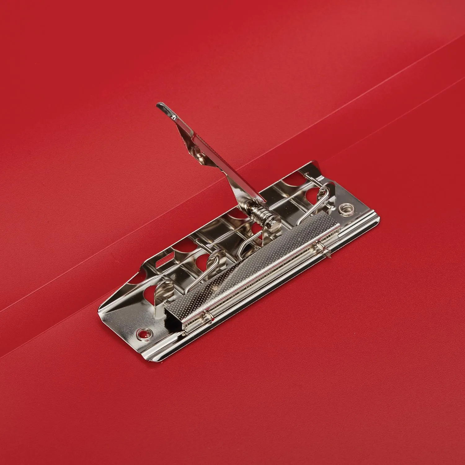 Папка с зажимом 055Z-E красный - фото 3