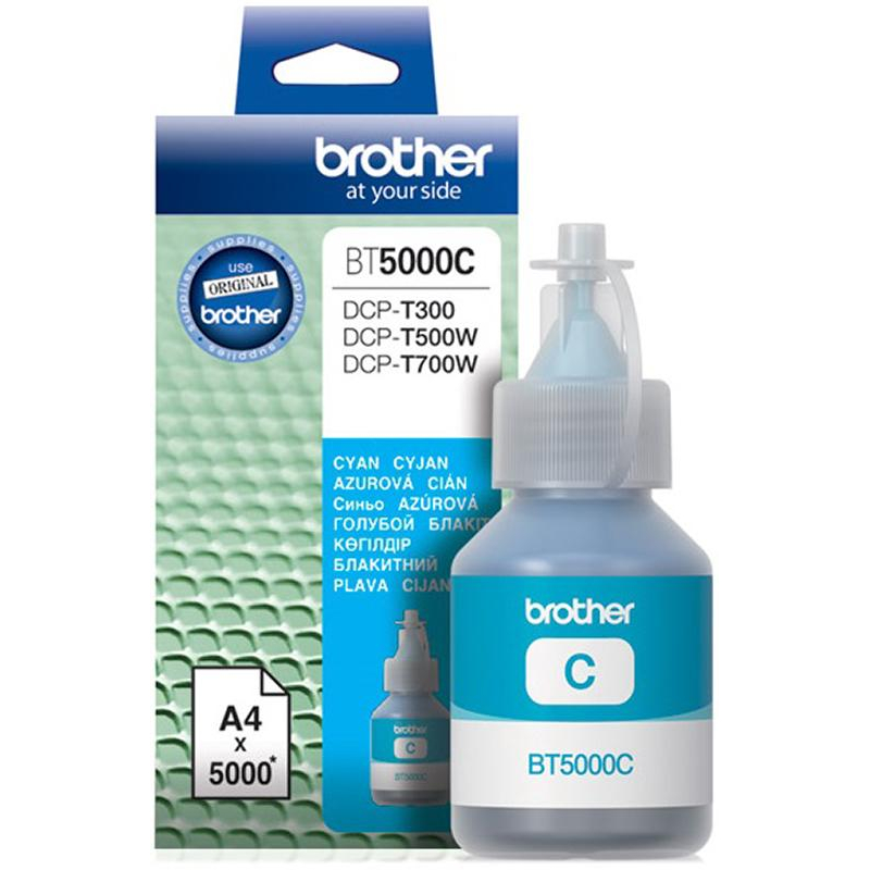 Чернила Brother BT5000C гол. для DCP-T300/T500W/T700W - фото 2
