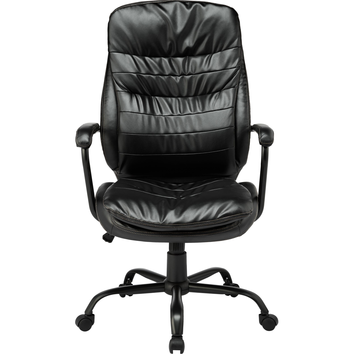 Кресло BN_Dp_EChair-559 TPU кожзам черный, металл черный - фото 2