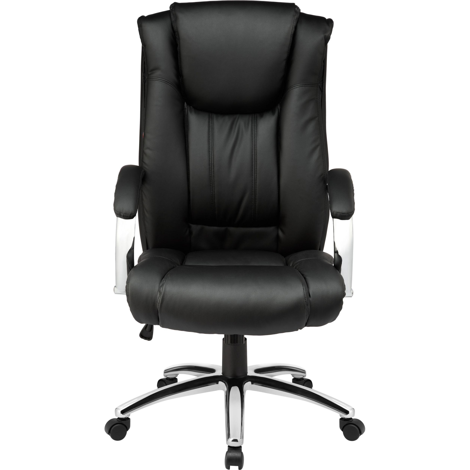 Кресло BN_Dt_EChair-561 TR рец. кожа черная, хром - фото 2