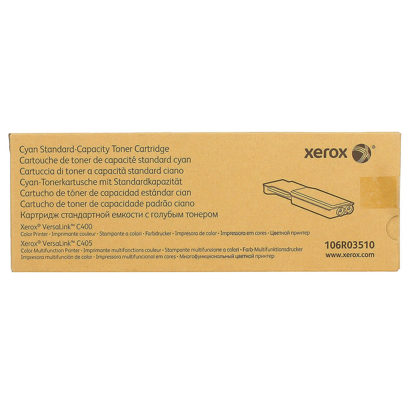 Тонер-картридж Xerox 106R03510 гол. для C400/C405 - фото 1