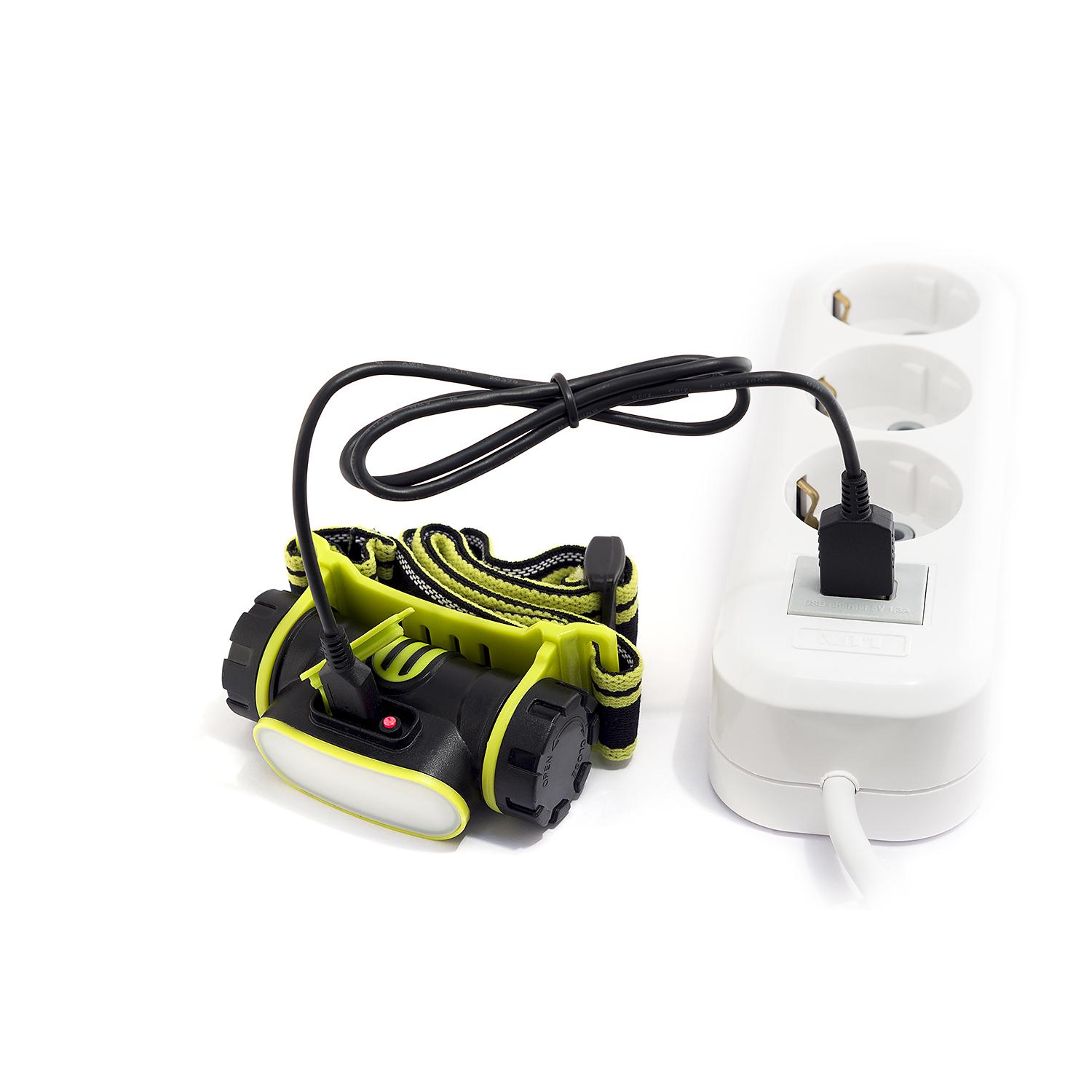 Фонарь ЯРКИЙ ЛУЧ LH-190A Cobra налобный, св/диод COB, 3 режима, 2200mAh - фото 4