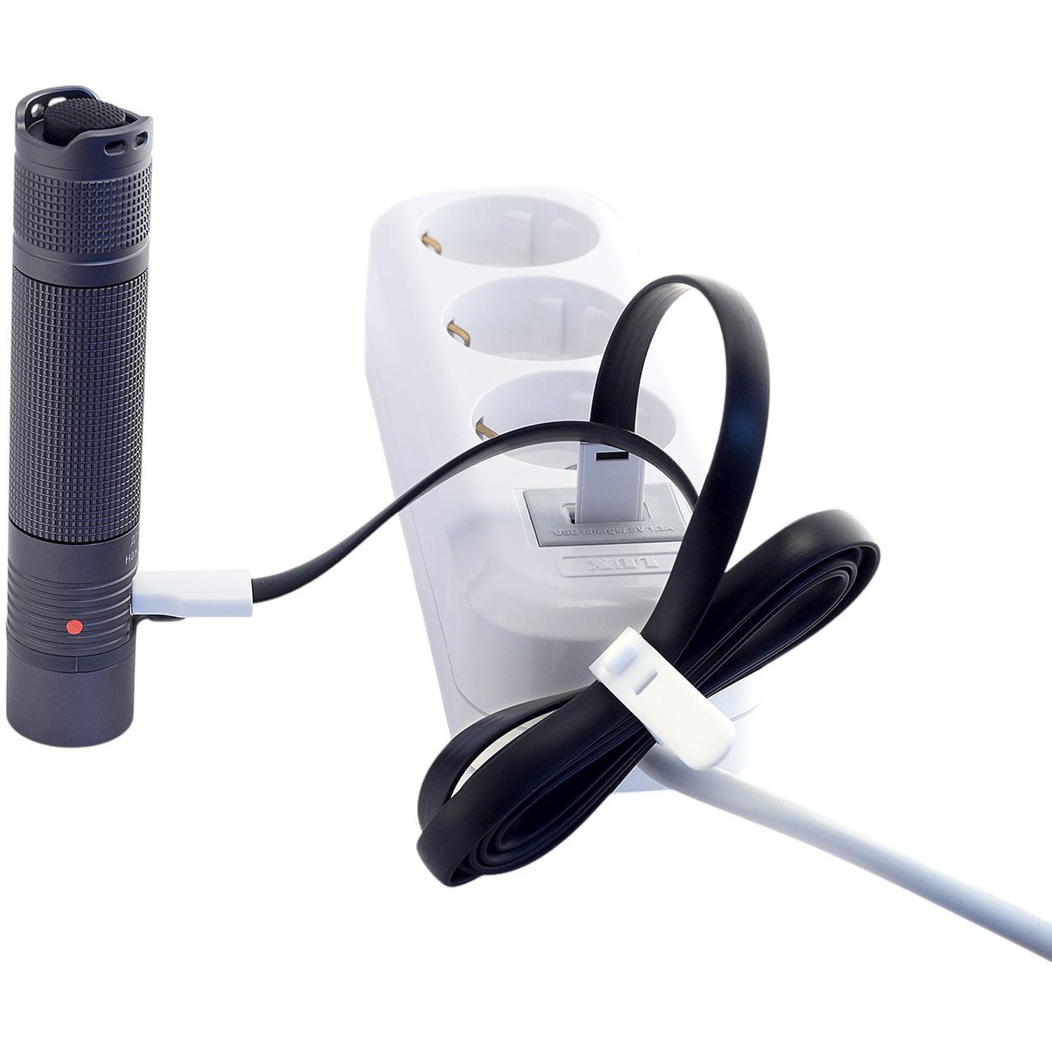 Фонарь ЯРКИЙ ЛУЧ T65 ESCORT CREE XM-L2, 3реж., встр. ЗУ micro-USB - фото 4