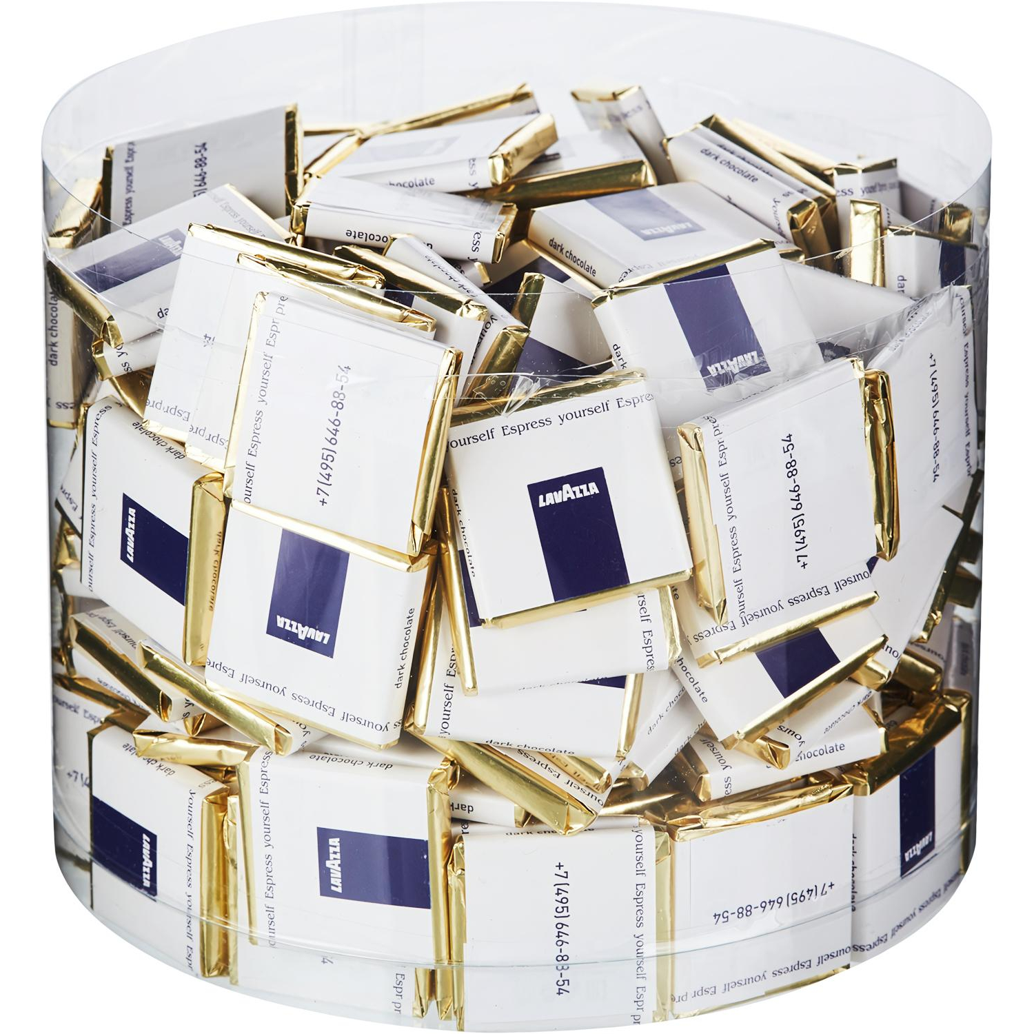 Шоколад порционный горький Lavazza ,5г/250шт - фото 2