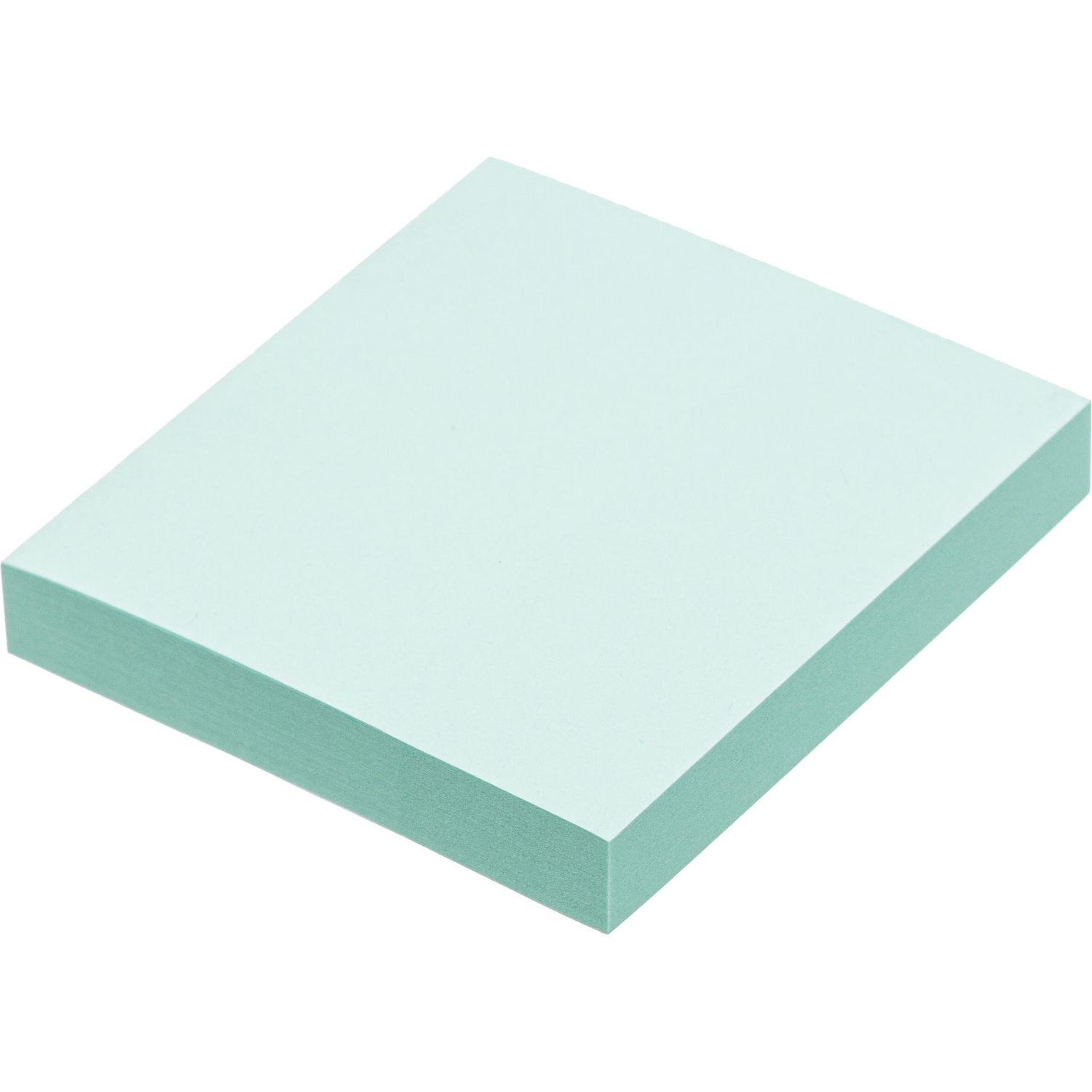 Стикеры ATTACHE с клеев.краем 51х51 голубой 100л - фото 2