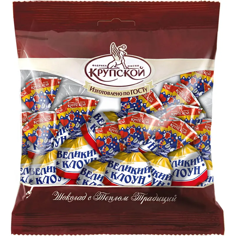 Конфеты шоколадные Великий клоун,200г - фото 1