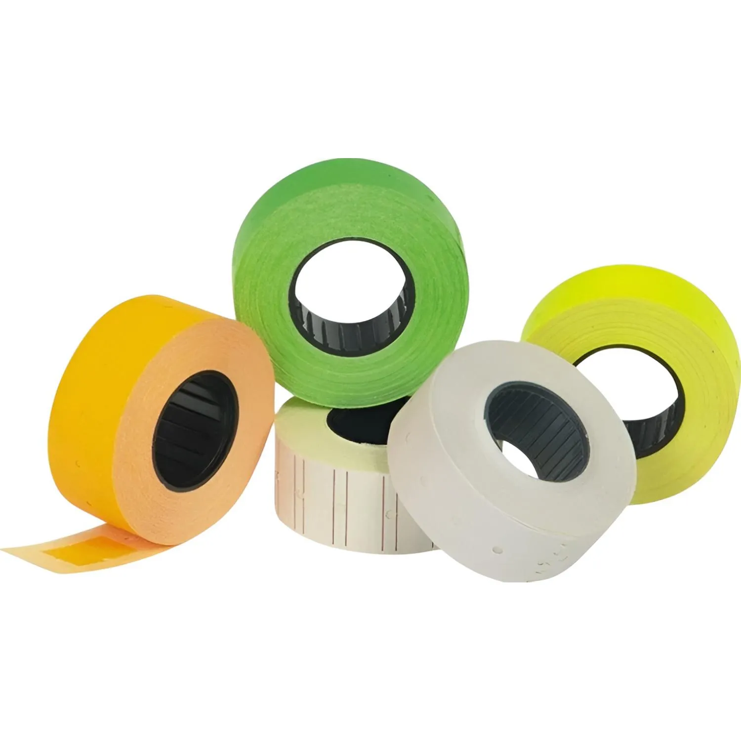 Этикет-лента 21,5х12 зеленая прямоуг. 1000шт./уп. 10р - фото 4