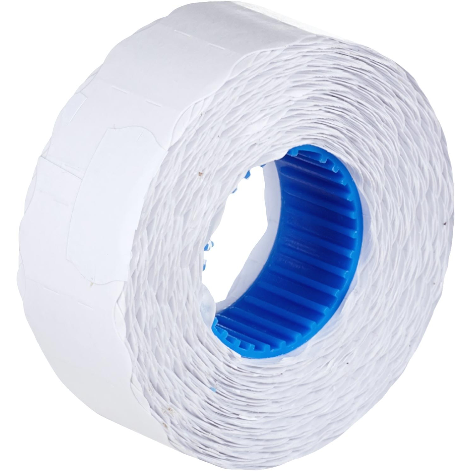 Этикет-лента 22х12 белая волна 1000шт/рул 10рул/уп - фото 5