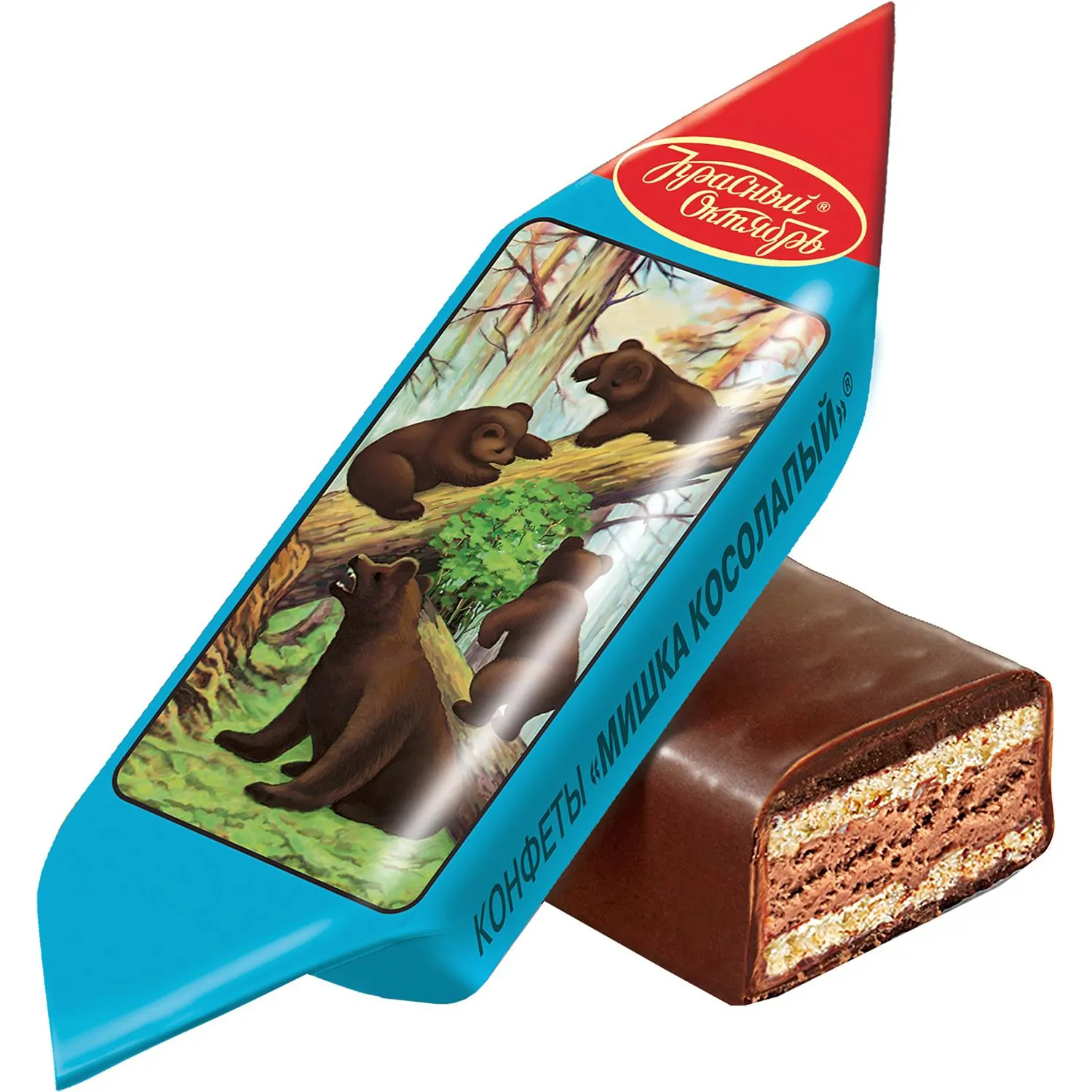 Конфеты шоколадные Мишка косолапый, 200г - фото 2