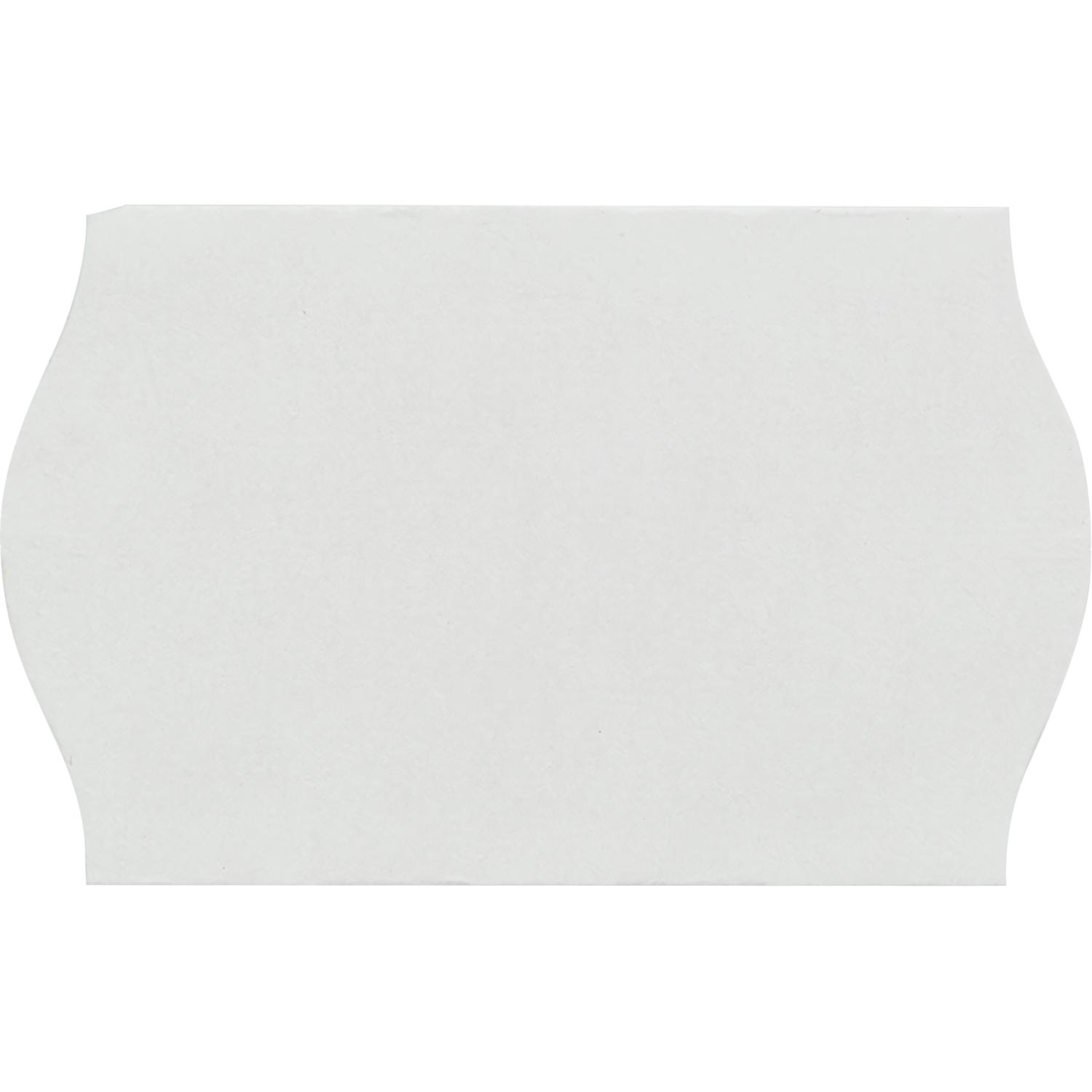 Этикет-лента 26х16 белая волна 1000шт/рул 10рул/уп Этикет-лента 26х16 белая волна 1000шт/рул 10рул/уп - фото 2