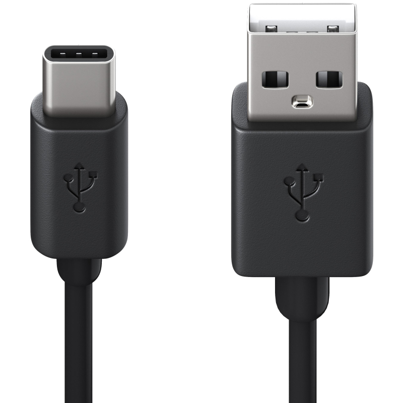 Кабель USB 2.0 - USB Type-C, М/М, 1 м, Red Line, чер, УТ000010553 - фото 1