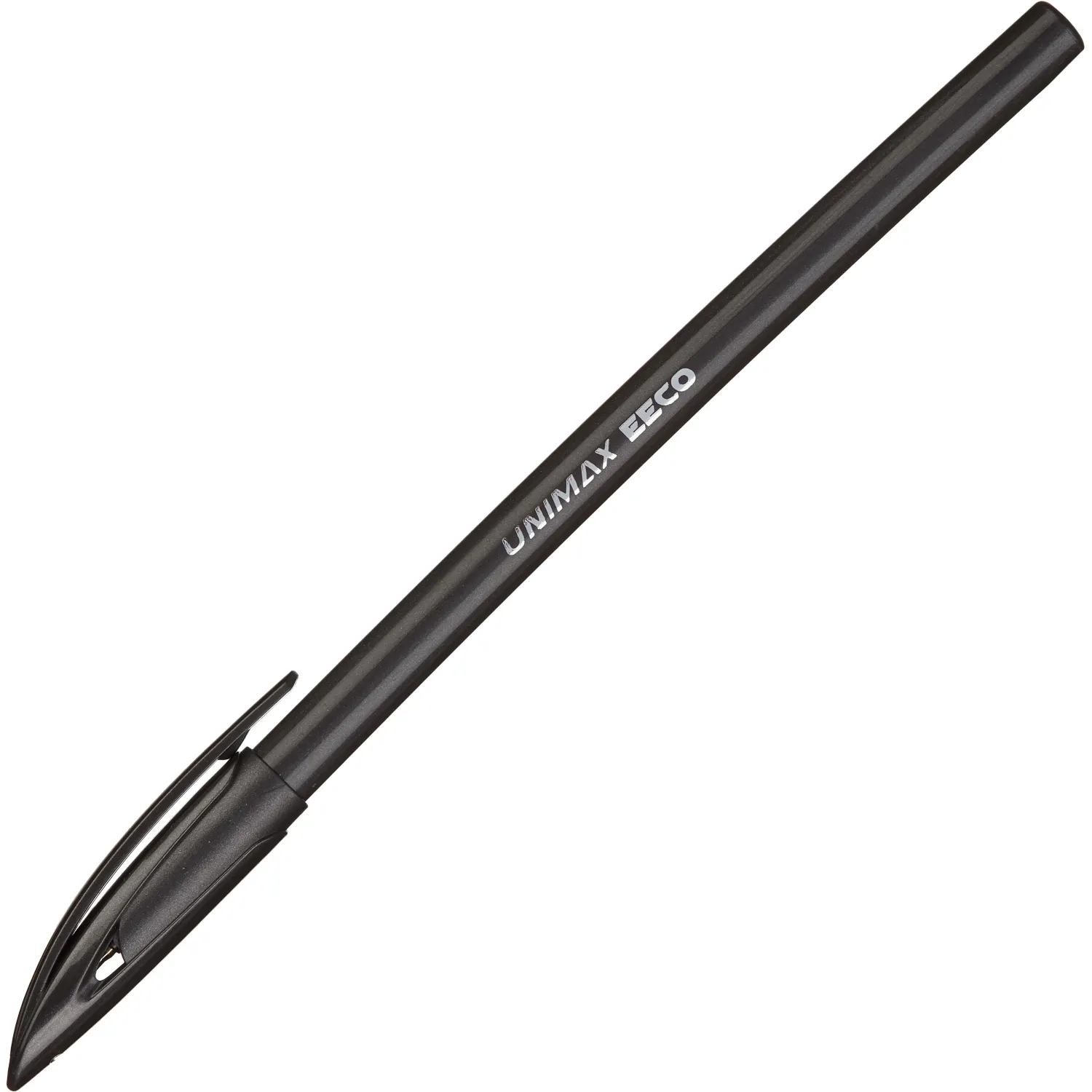 Ручка шариковая неавтомат. Unomax/Unimax EECO 0,7мм,масл,черн - фото 2