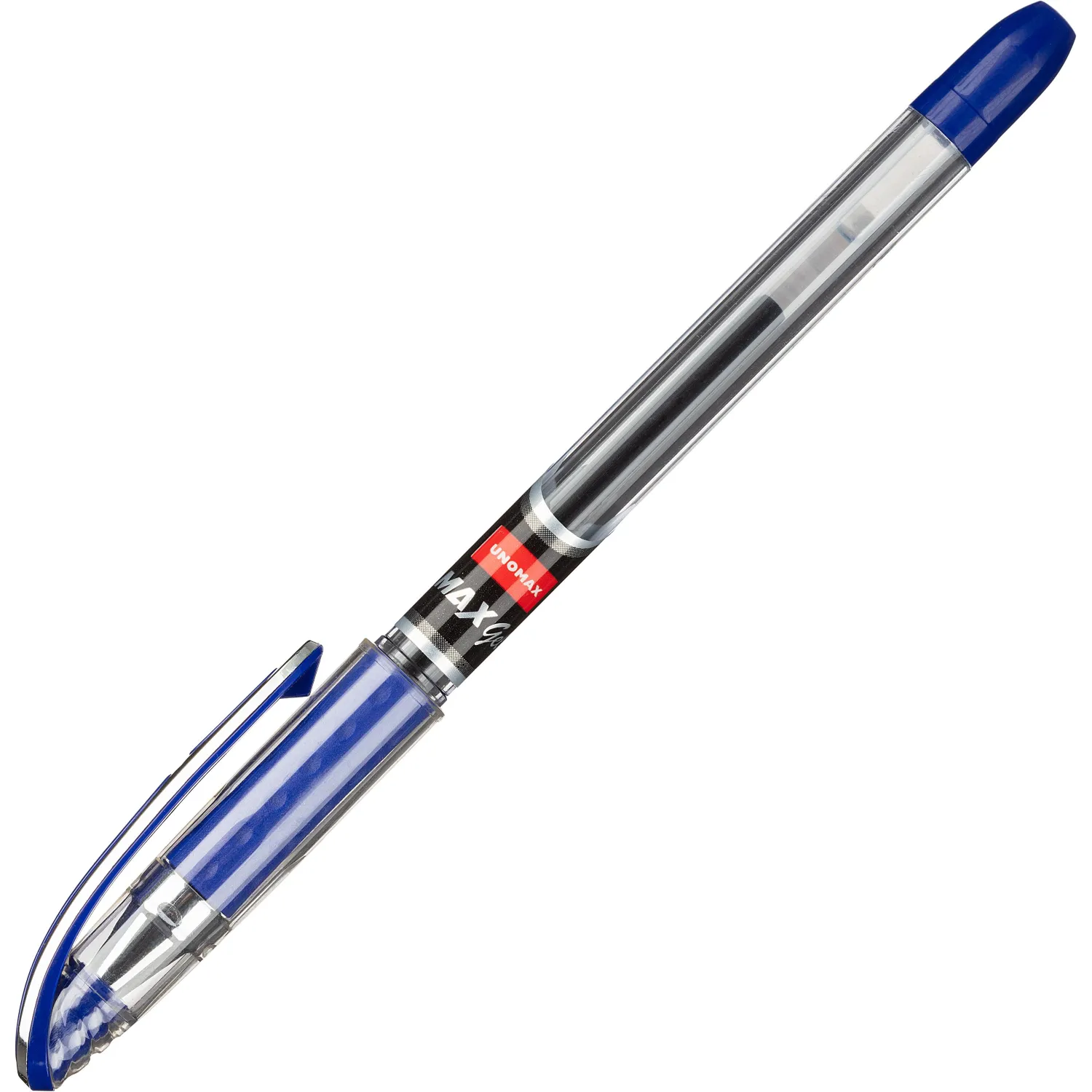 Ручка гелевая неавтомат. Unomax/Unimax Max Gel 0,5мм, син,манж - фото 2