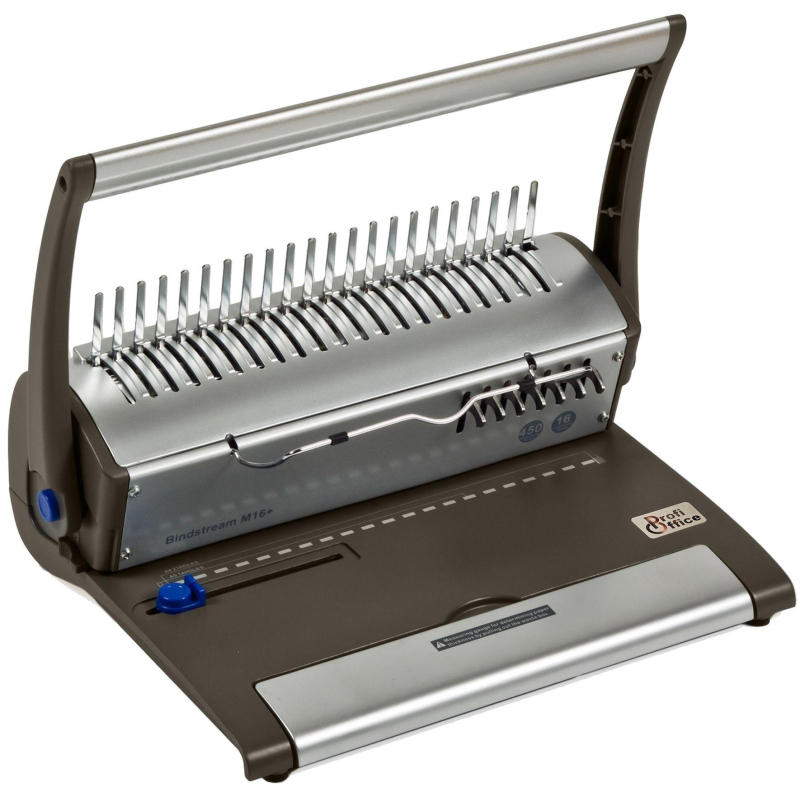 Брошюровщик ProfiOffice Bindstream M16 Plus, А4, 16л./450л., пл.пруж. - фото 1