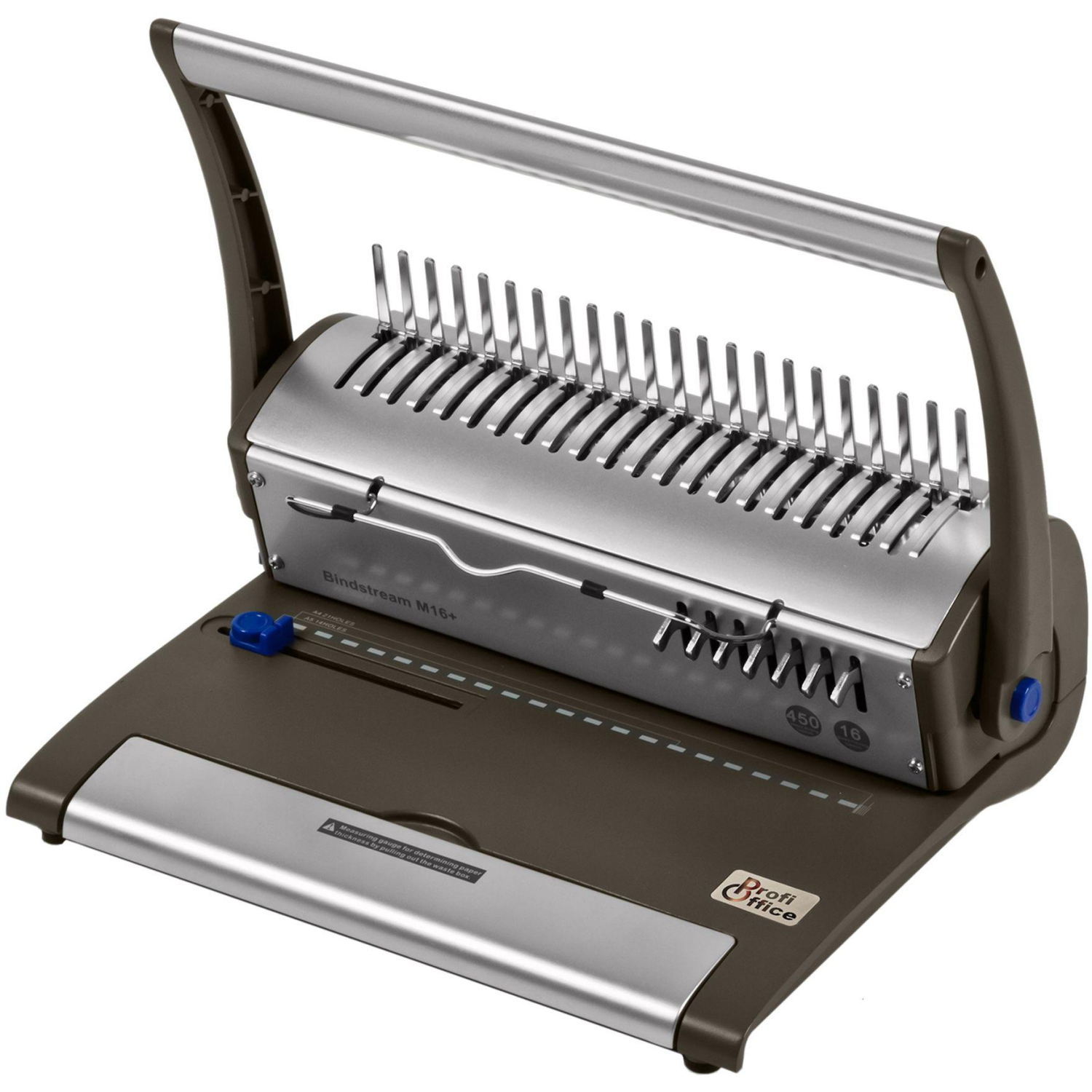 Брошюровщик ProfiOffice Bindstream M16 Plus, А4, 16л./450л., пл.пруж. - фото 2