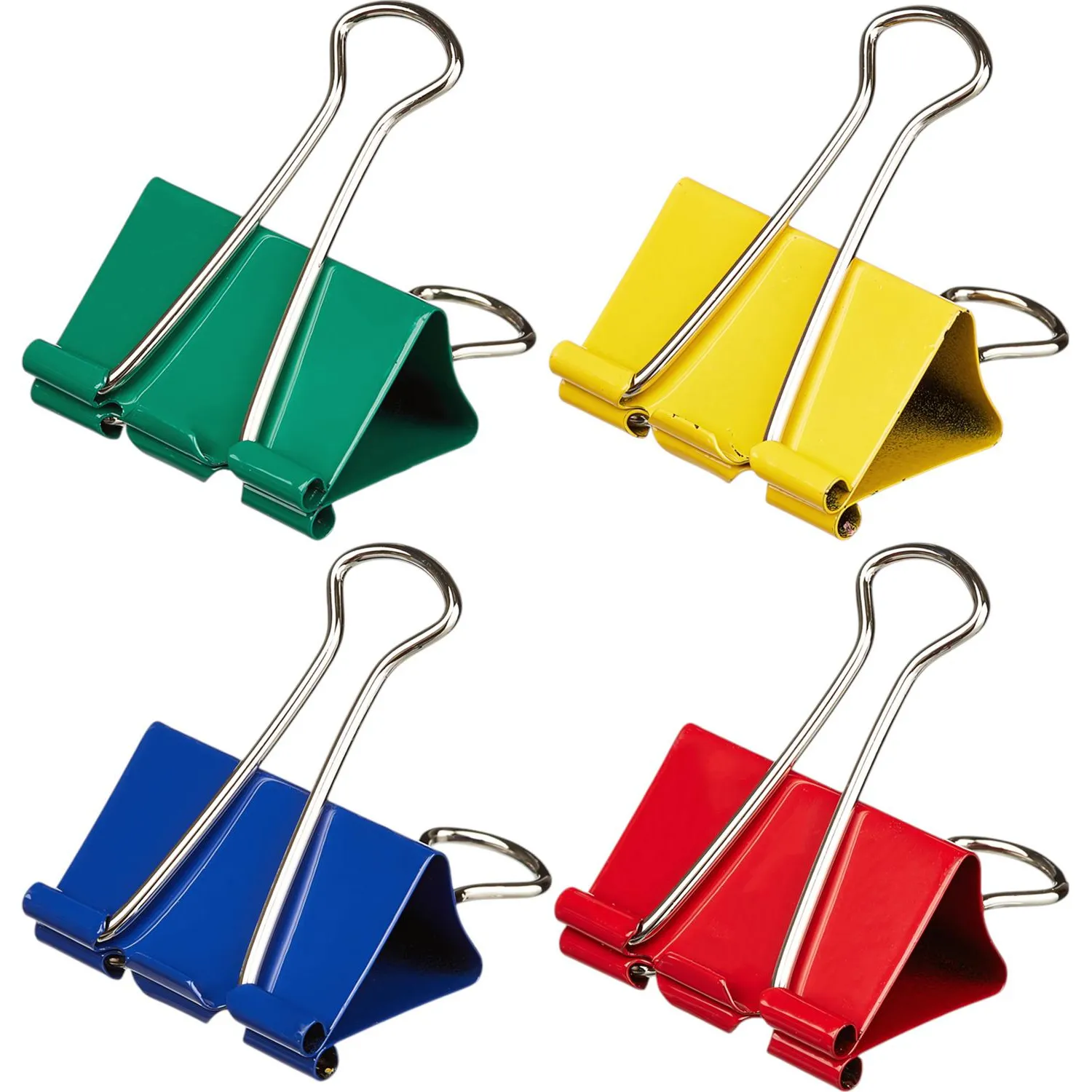 Зажимы для бумаг Attache, 41 мм, 12 шт., цветные, в карт.коробке Зажимы для бумаг Attache, 41 мм, 12 шт., цветные, в карт.коробке - фото 2