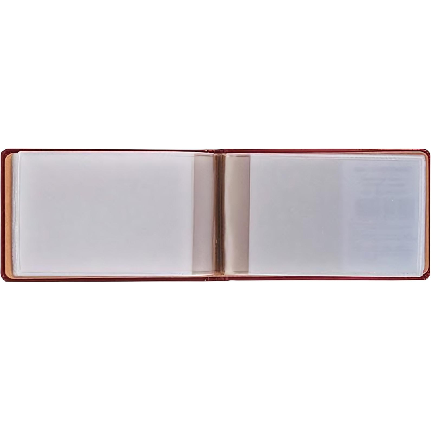 Визитница для 28 карт, горизонтальный, 60x100 мм, бордовый 2754-103 Визитница для 28 карт, горизонтальный, 60x100 мм, бордовый 2754-103 - фото 2