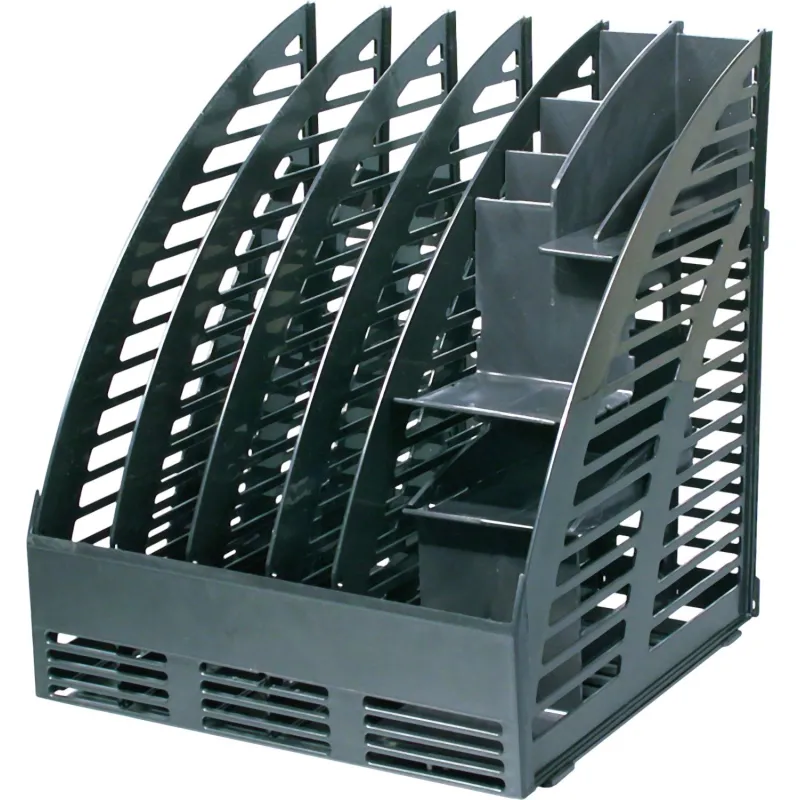 Лоток вертикальный Attache сборный 4 отделения + органайзер, 240 мм - фото 1