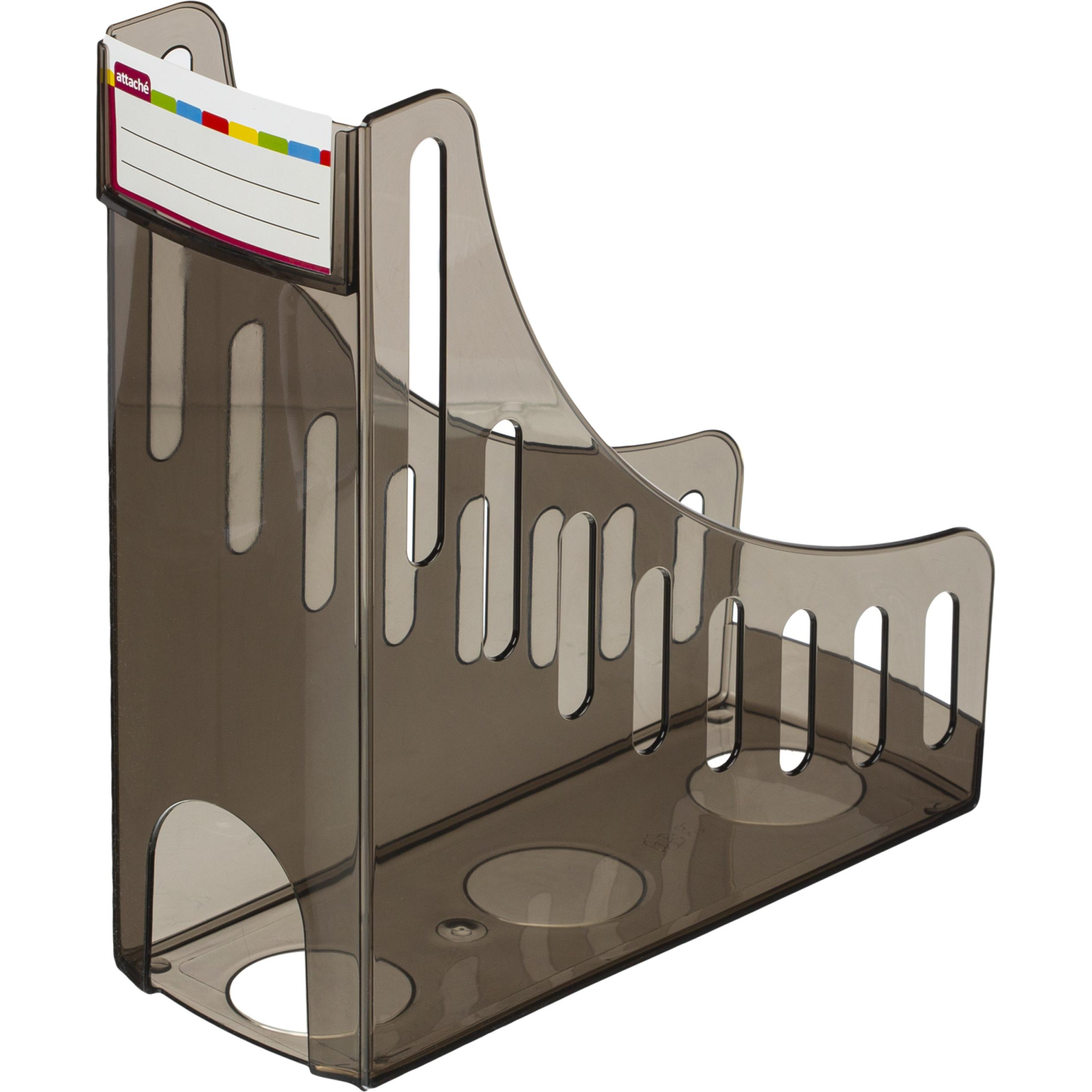Лоток вертикальный Attache 100мм, 2шт./уп, тонировано-ч Лоток вертикальный Attache 100мм, 2шт./уп, тонировано-ч - фото 3