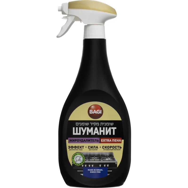Чистящее средство для плит Bagi Шуманит EXTRA пена, 400 мл - фото 1