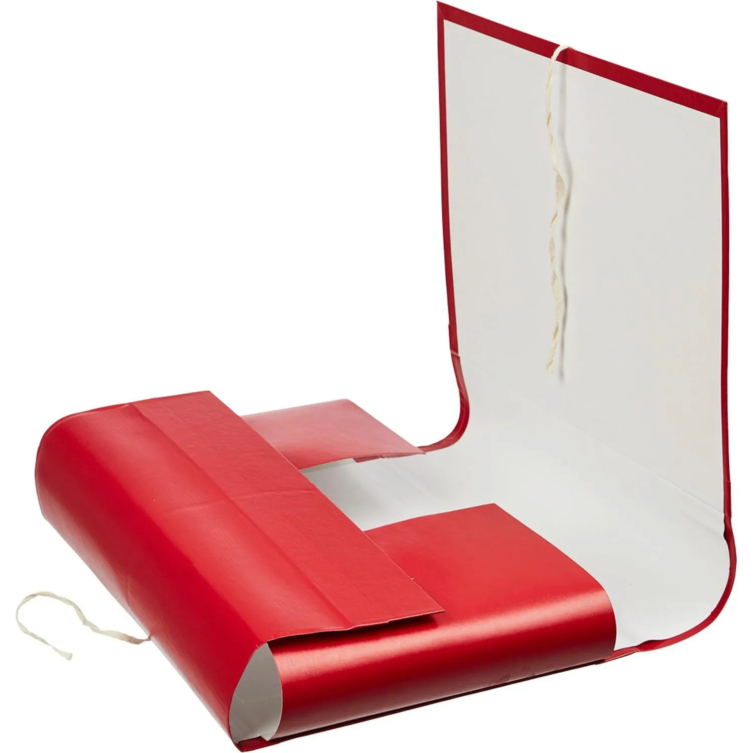 Папка архивная бумвинил 12см 4 завязки Папка архивная бумвинил 12см 4 завязки - фото 3