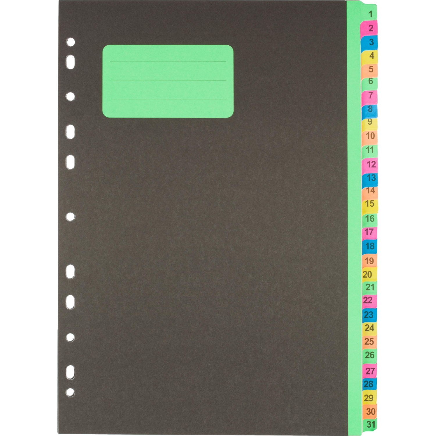 Разделитель листов с индексами Attache , А4,цифровой 1-31 , картон - фото 2