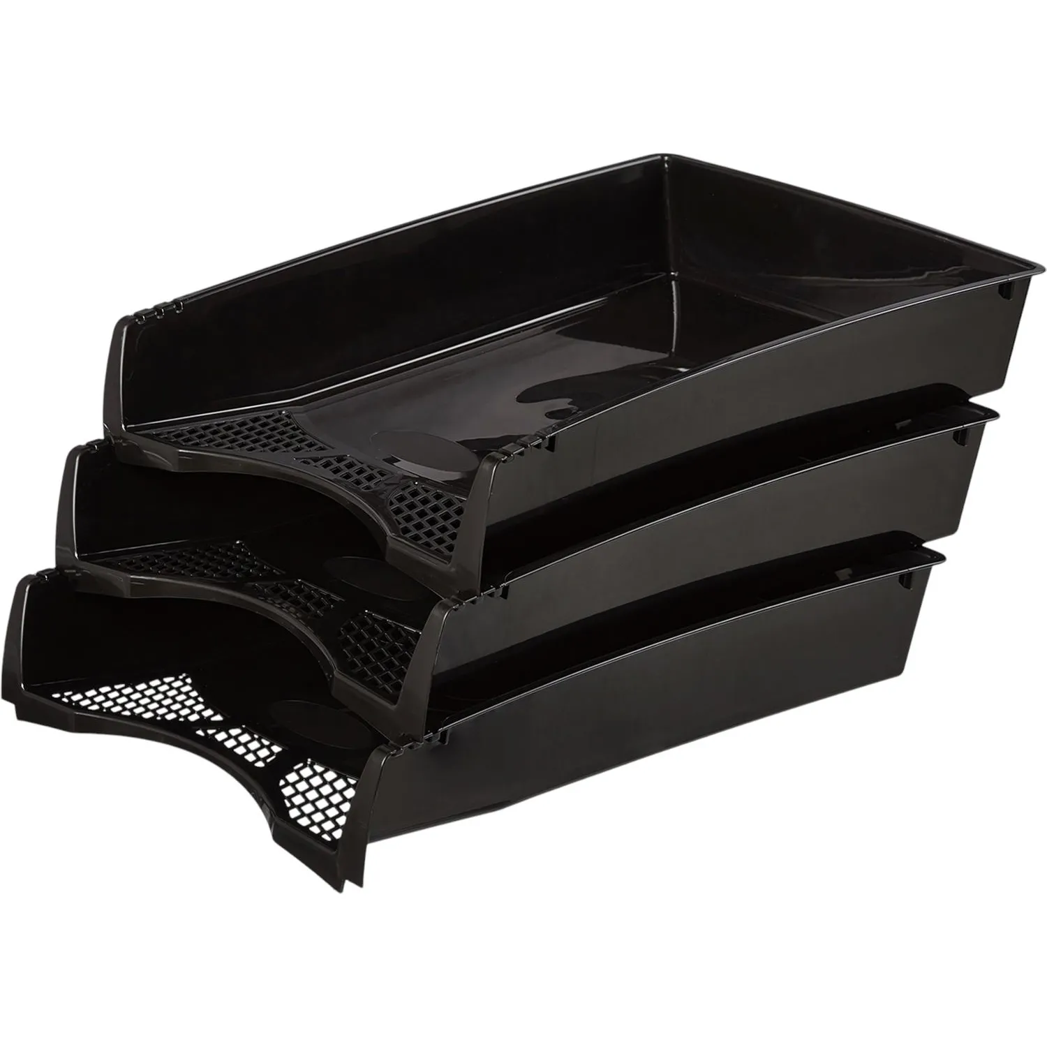 Лоток горизонтальный Attache Economy, черный Лоток горизонтальный Attache Economy, черный - фото 2