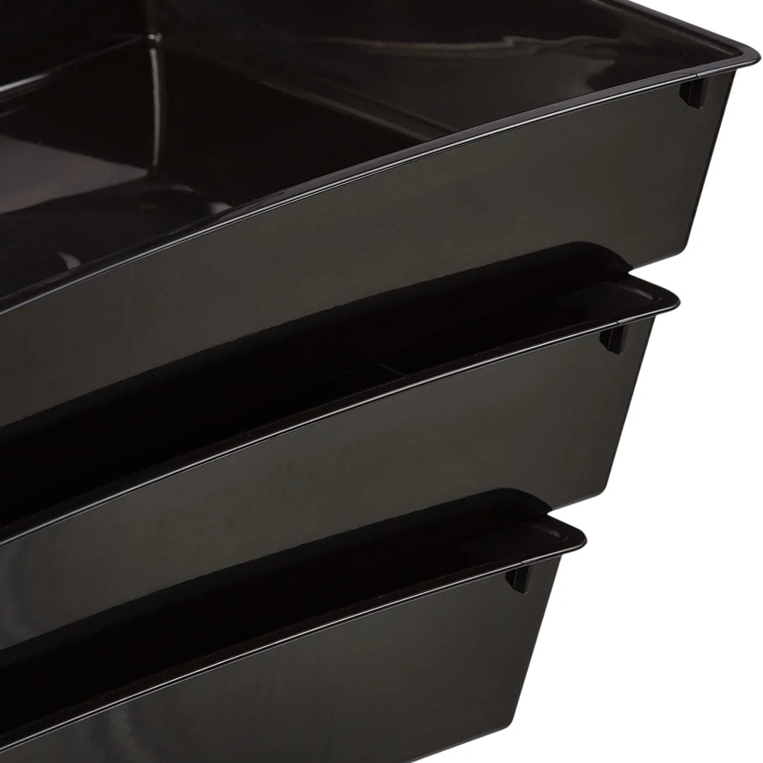 Лоток горизонтальный Attache Economy, черный Лоток горизонтальный Attache Economy, черный - фото 4