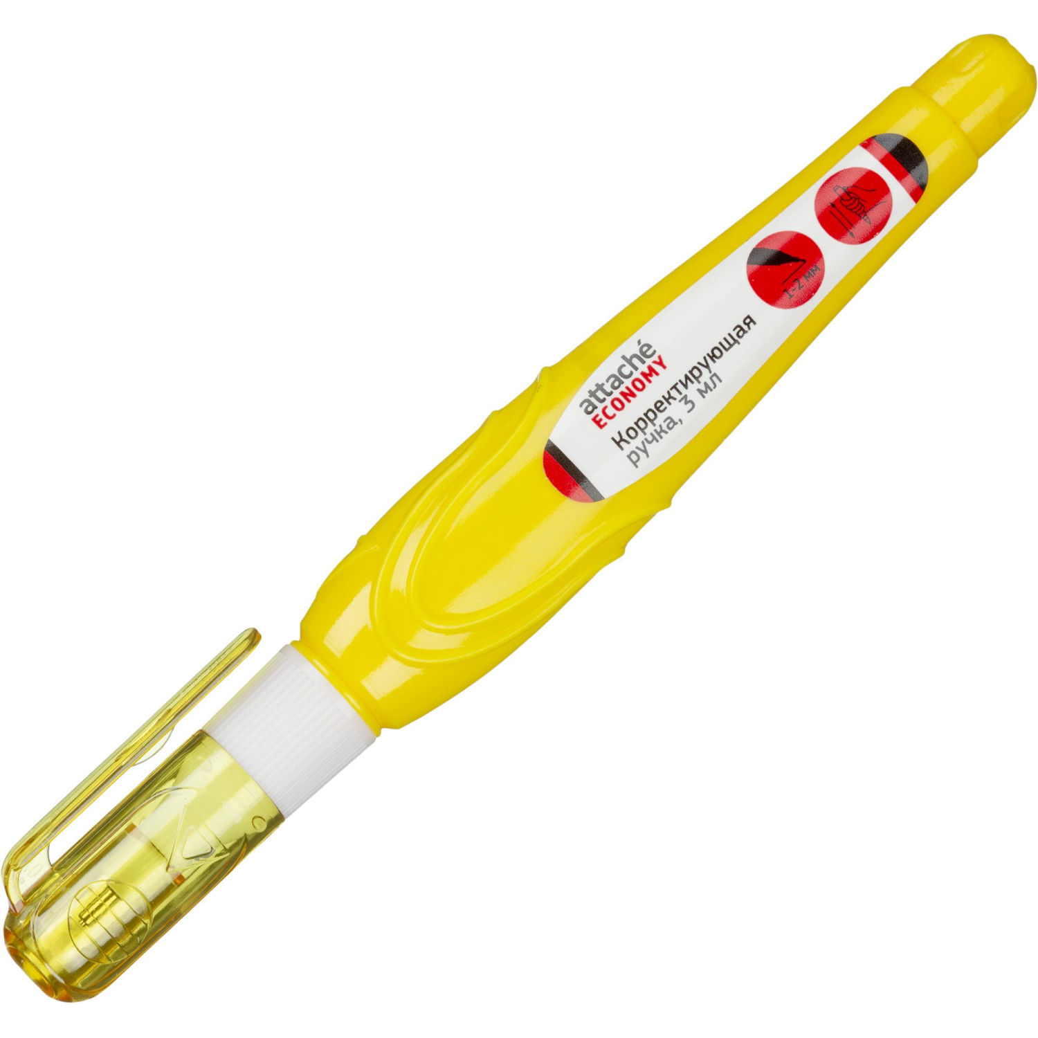 Корректирующий карандаш 3мл Attache Economy, мета ллический наконечник - фото 3