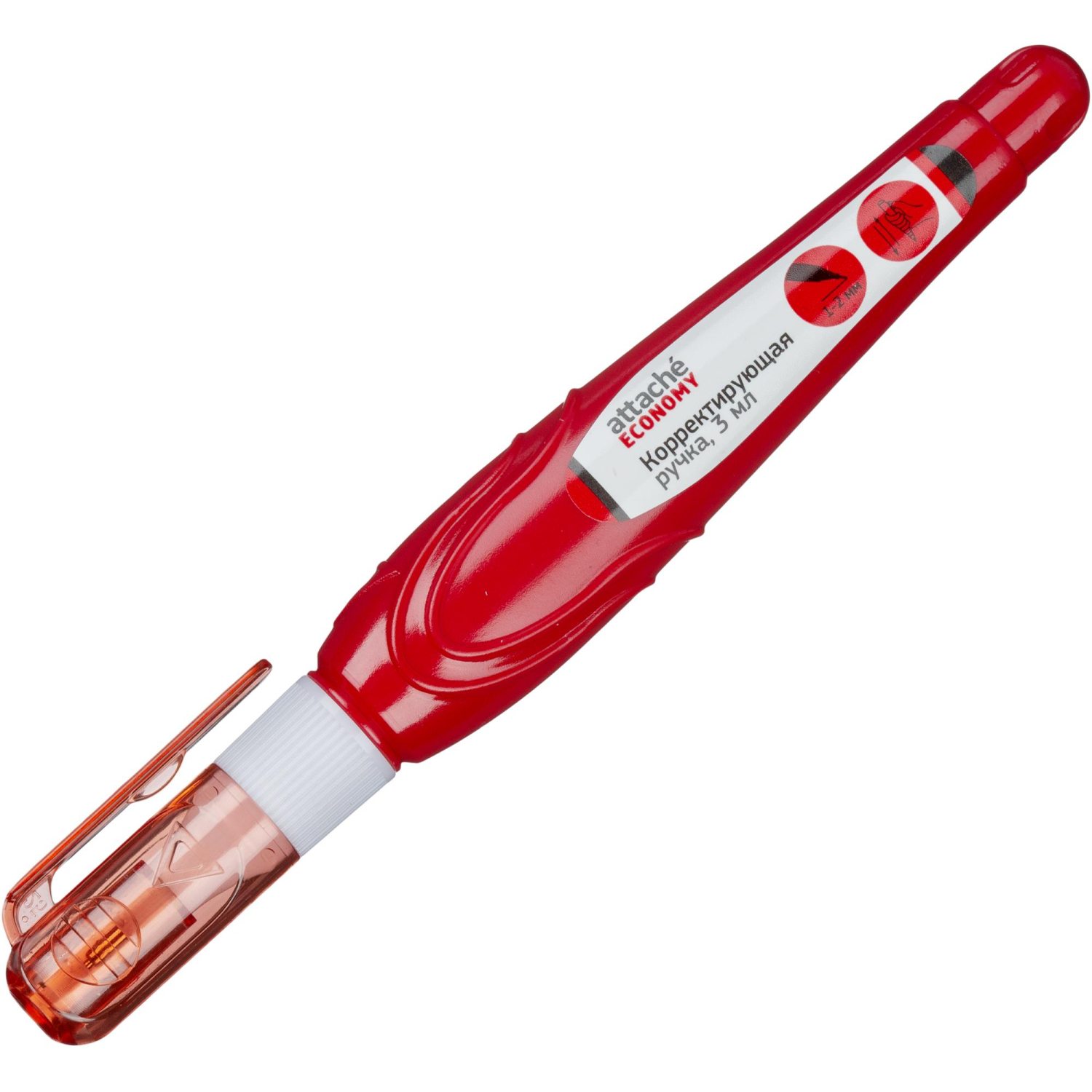 Корректирующий карандаш 3мл Attache Economy, мета ллический наконечник - фото 4