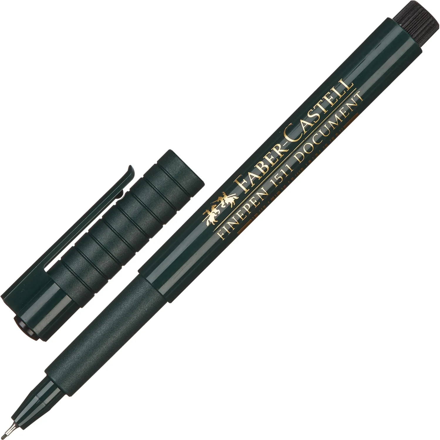 Линер Faber-Castell FINEPEN 1511 0,4мм черный 151199 - фото 1